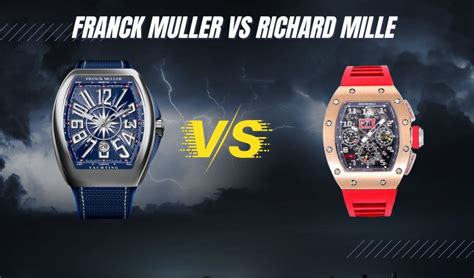 franck muller vs richard miller|richard mille watch review.